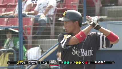 【プロ野球パ】釜元、懸命アピール！2点追加点打を放つ 2014 07 30 D-H（2軍戦）