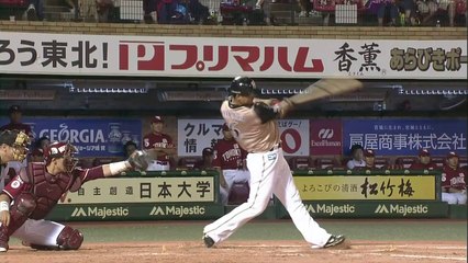 【プロ野球パ】試合をひっくり返す主砲の一発！中田翔の第17号逆転3ラン！ 2014 07 27 E-F