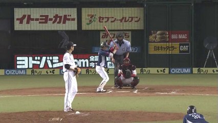 【プロ野球パ】俊足・金子、逆転の2点タイムリー三塁打！  2014 07 26 L-M