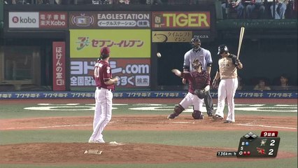 【プロ野球パ】星野監督復帰後初勝利へ！ファルケンボーグが三者連続三振  2014 07 26 E-F