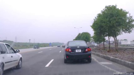 Newly Expanded Kashmir Highway Islamabad work progress G9 to G13 portion