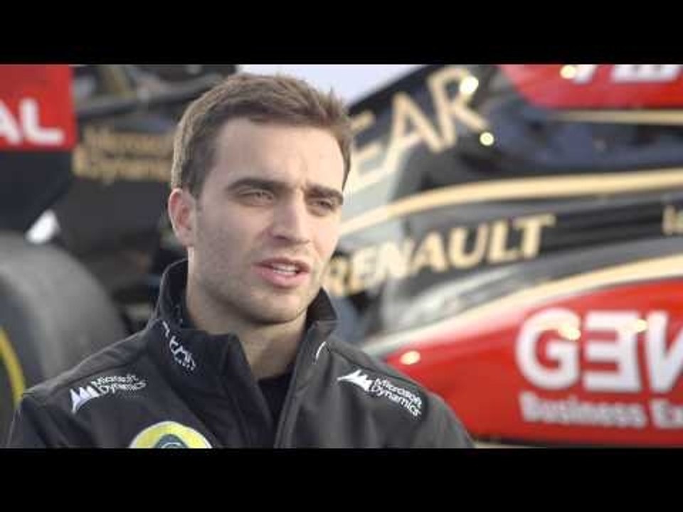 ジェローム・ダンブロシオ　インタビュー　ロータス2013年F1マシン E21発表