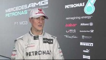 ミハエル・シューマッハ インタビュー W03発表