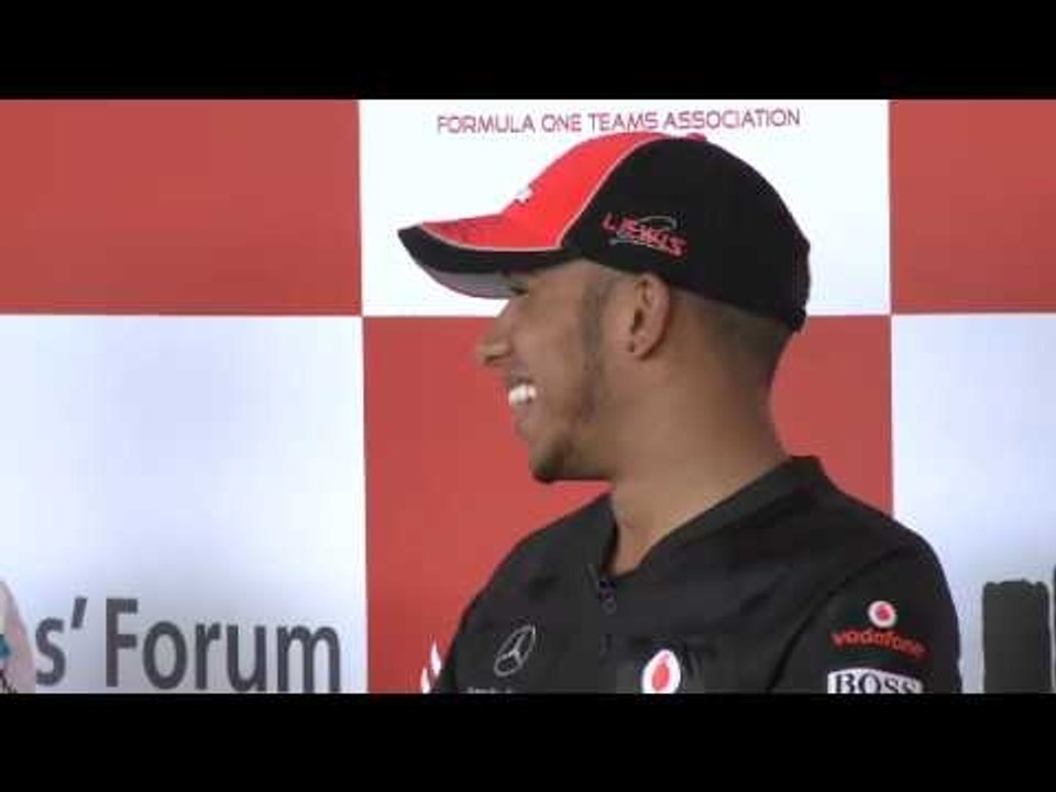 小林可夢偉 ルイス・ハミルトン ファンフォーラムに登場