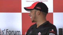 小林可夢偉 ルイス・ハミルトン ファンフォーラムに登場