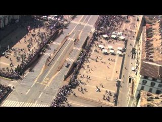 マーク・ウェバー F1デモ走行 イタリア