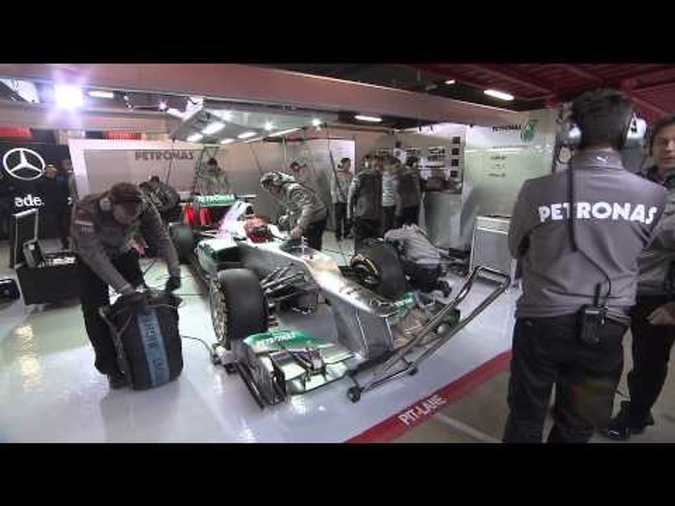 メルセデスAMG W03発表