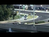 マーク・ウェバー レッドブル F1マシンでオーストラリアの公道を疾走