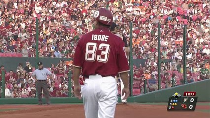 【プロ野球パ】大谷が後半戦初登板！初回を3者連続三振 2014 07 26 E-F