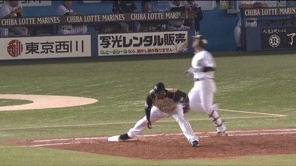 【プロ野球パ】中島卓がファインプレー！見事なプレーを見せる  2014 07 29 M-F