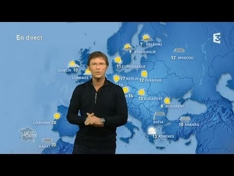 Les prévisions météos à 9 jours du lundi 10 mars au mercredi 19 mars 2014