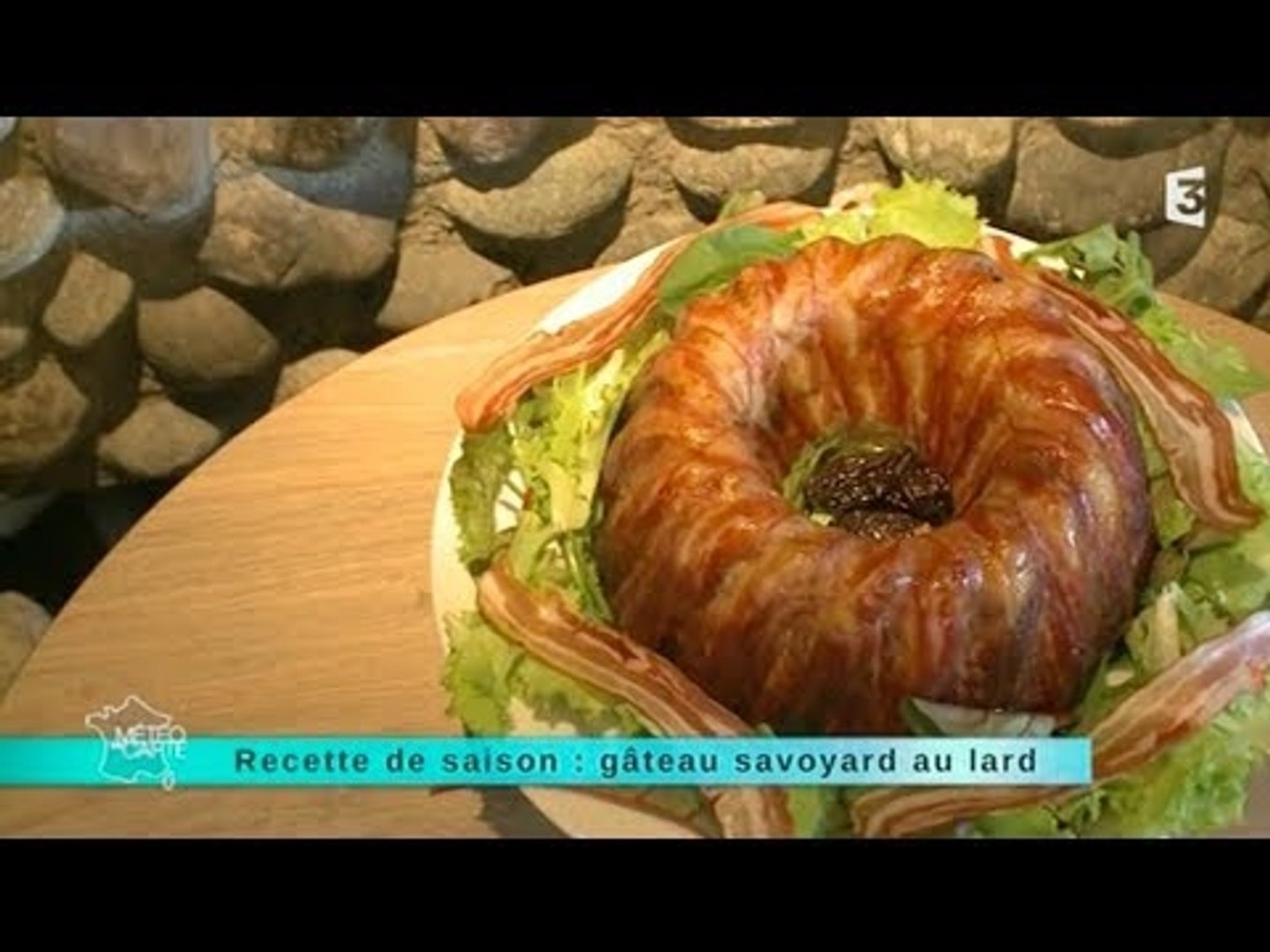 Recette De Saison Gateau Savoyard Au Lard Video Dailymotion