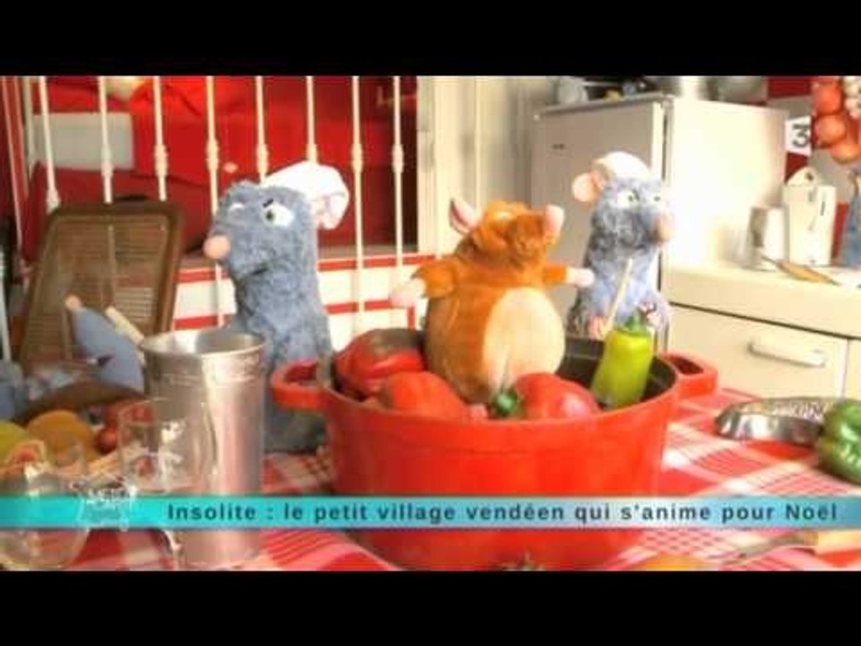 Reportage région : Direction Beaulieu-sous-la-Roche et ses magnifiques vitrines de Noël