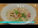 Recette de saison : soupe de châtaignes aux lardons