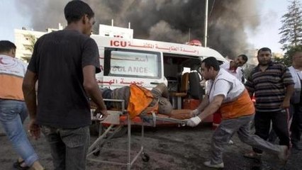Gaza market bombed during Israel army 'pause'
