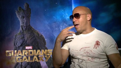 Les Gardiens de la Galaxie - Interview Vin Diesel VO