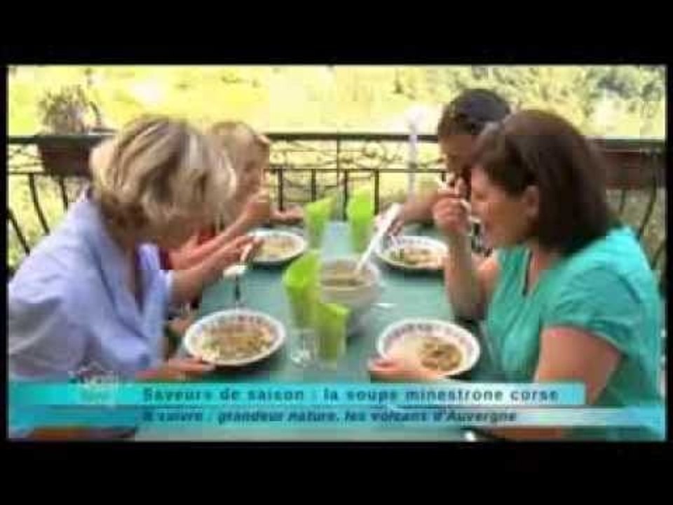 Saveurs de saison : Soupe minestrone corse lundi 16 septembre 2013