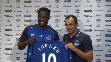 Lukaku return marks significant day in Everton history - Martinez