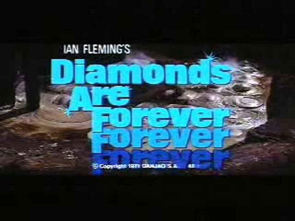 diamonds are forever trailer sean connery