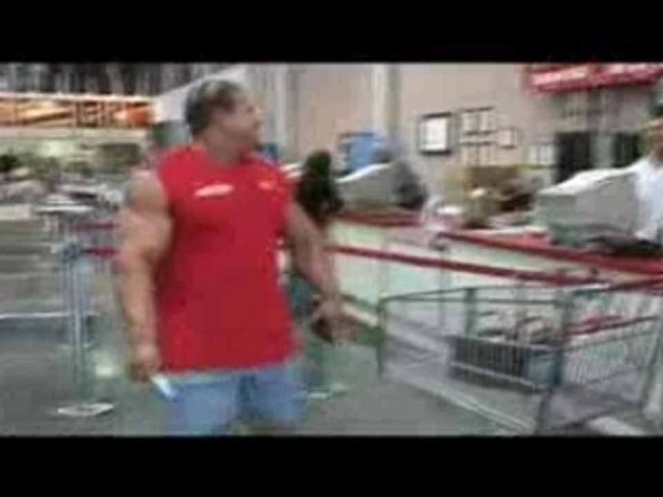 Jay Cutler at the grocery store
