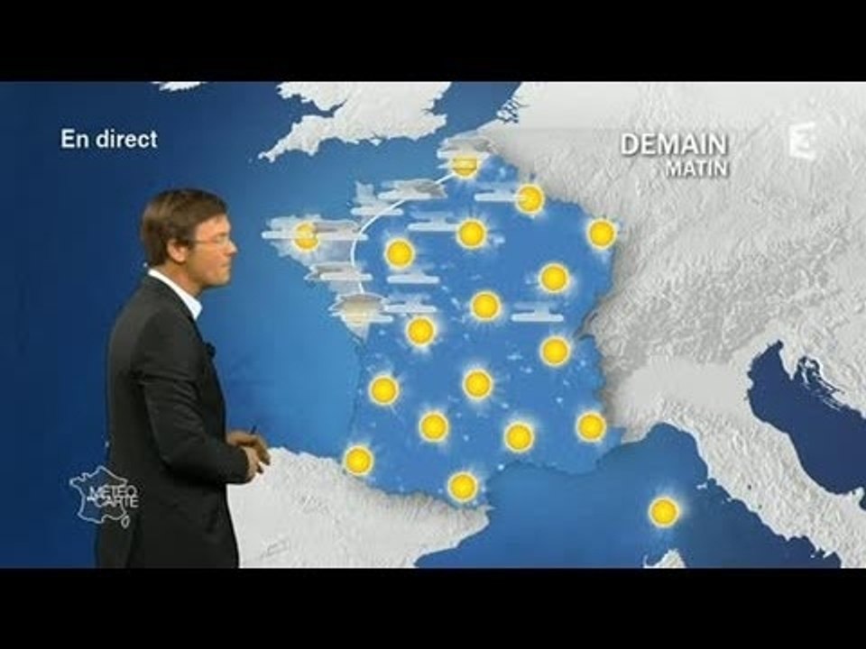 Les prévisions météos à 9 jours du mercredi 12 mars au vendredi 21 mars 2014