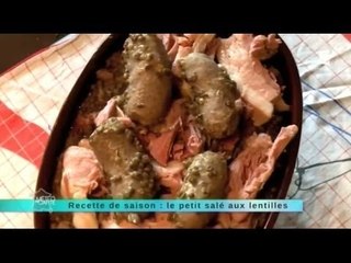 Recette de saison : petit salé aux lentilles