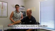 Cozens Test For Lateral Epicondylitis or Tennis Elbow