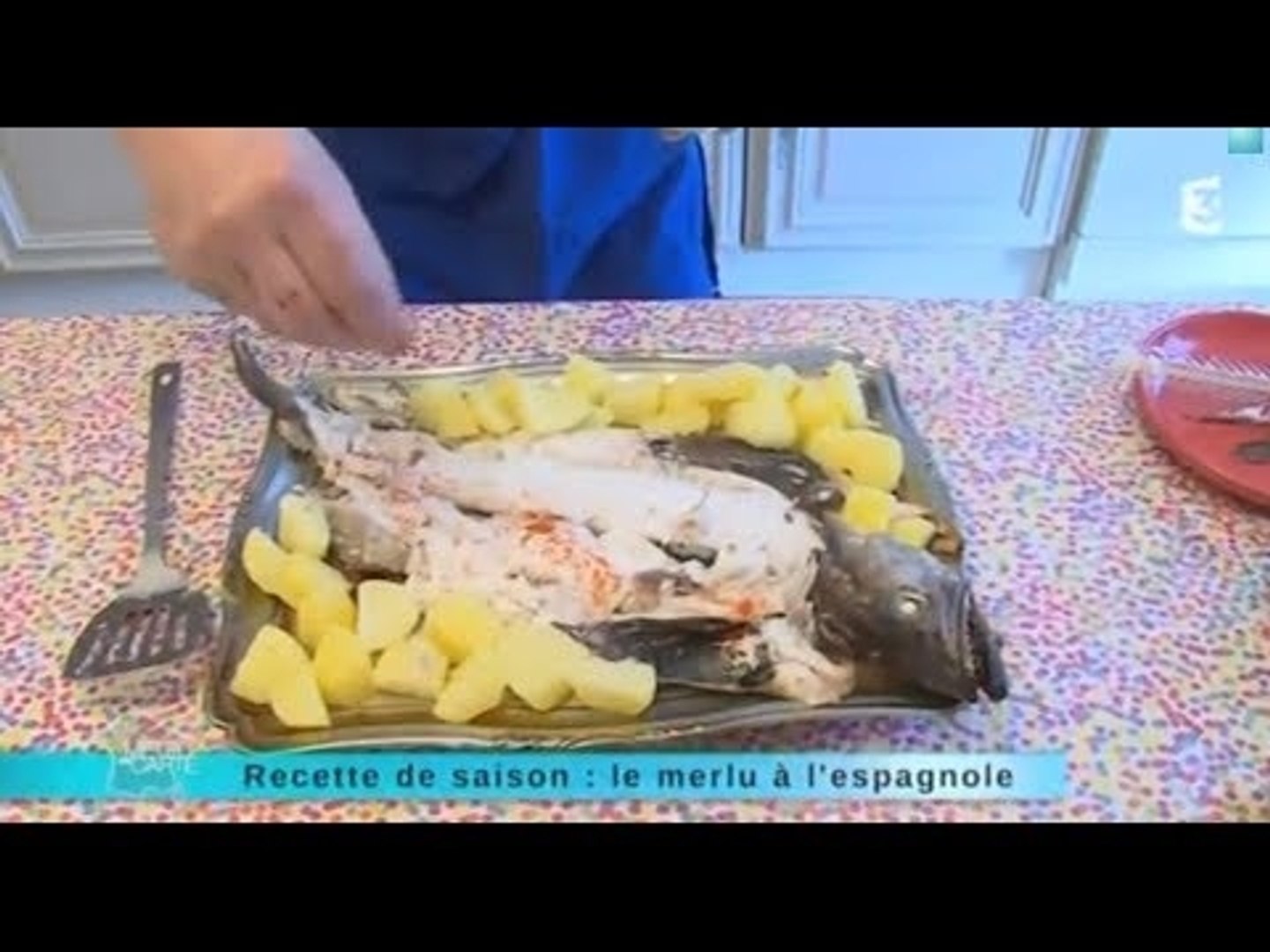 Merlu Au Four à L Espagnole Recette de saison : le merlu à l'espagnole - Vidéo Dailymotion