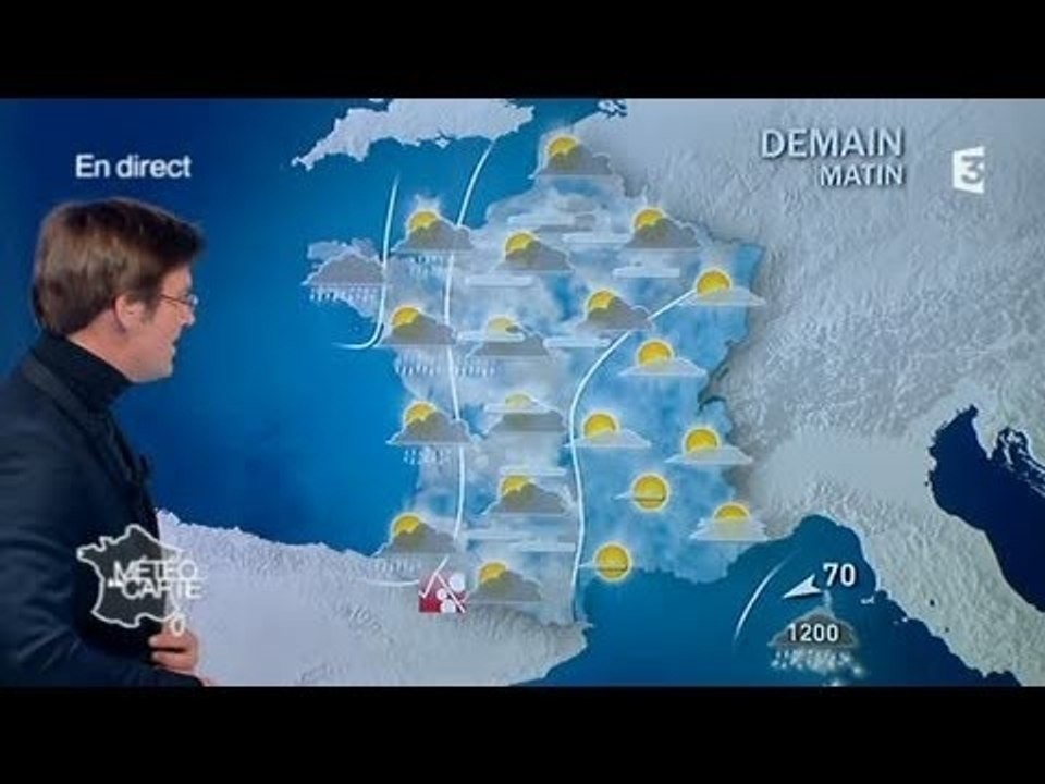 Les prévisions météos à 9 jours du mercredi 26 mars au vendredi 4 avril 2014