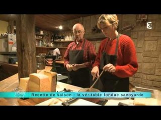 Recette de saison : la véritable fondue savoyarde
