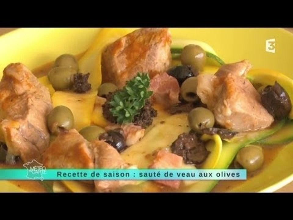 26/05/14 Recette de saison : sauté de veau aux olives