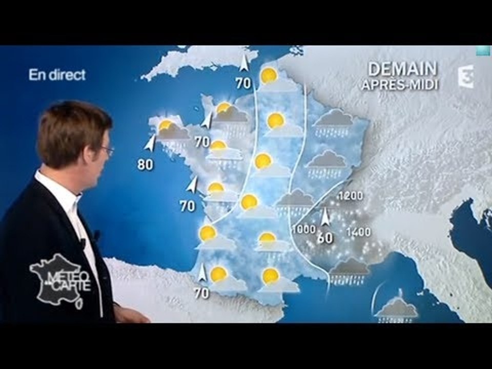 Les prévisions météos à 9 jours du mercredi 15 janvier au vendredi 24 janvier 2014