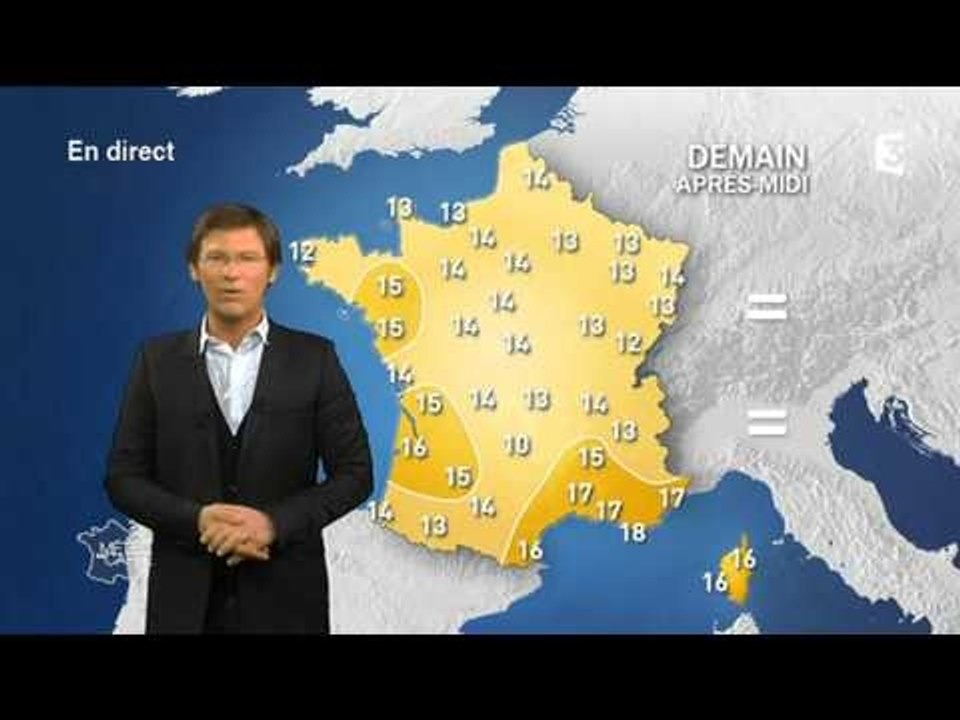 Les prévisions météos à 9 jours du mercredi 5 mars au vendredi 14 mars 2014