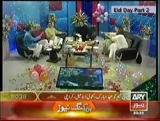 Javed Chaudhry Telling His Favourite Actress