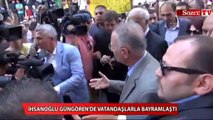 İhsanoğlu Güngören'de vatandaşlarla bayramlaştı