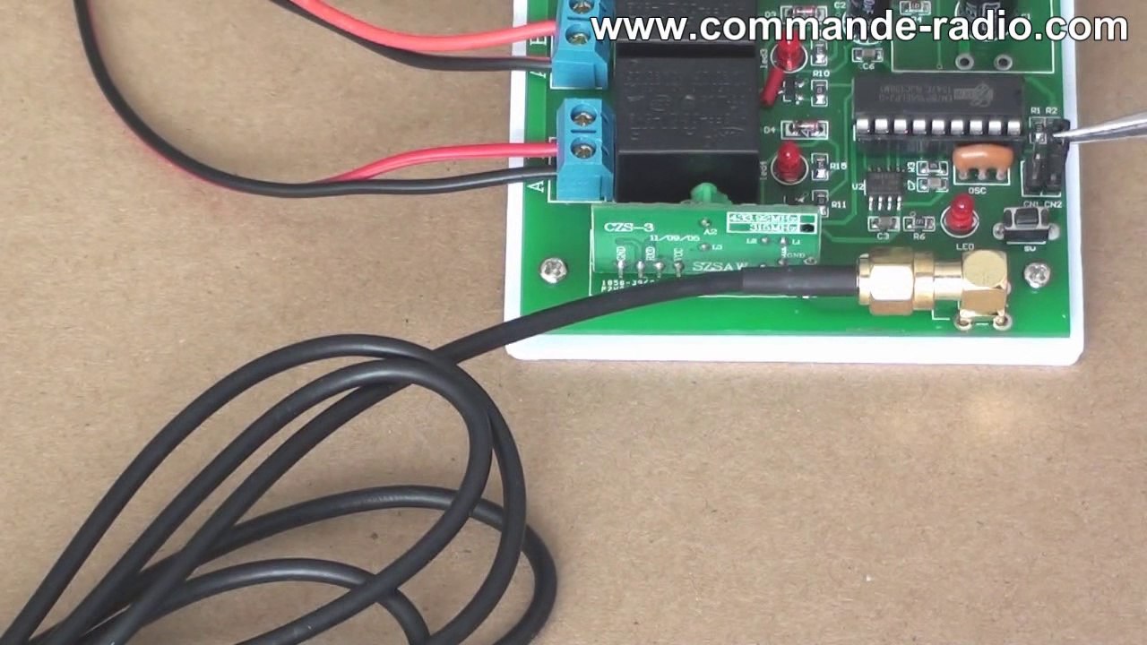 2000M 4 Canaux Télécommande d’Interrupteur Pour Contrôler 4 LED Lampes