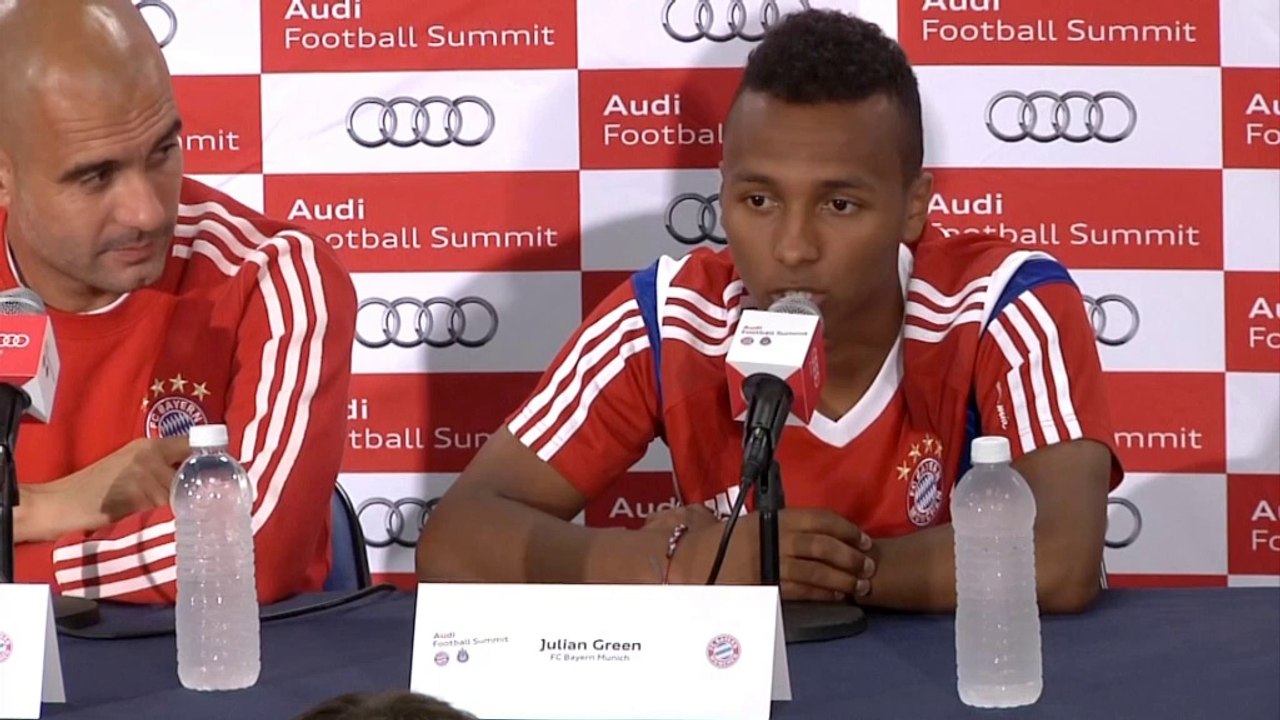 Green: 'Stolz, mit Bayern hier spielen zu dürfen'