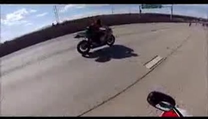 Bike Accident at 140 MPH