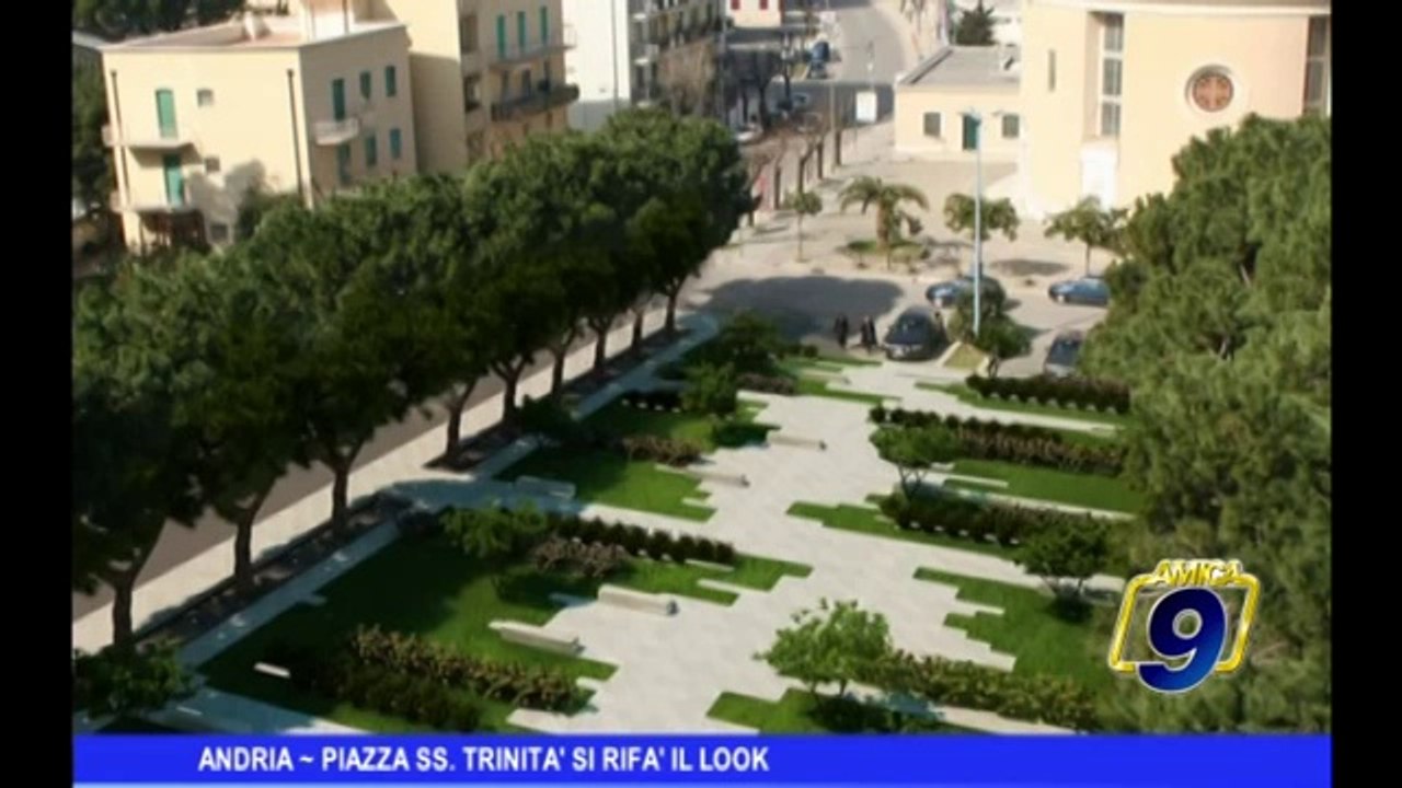 ANDRIA | Piazza SS. Trinità si rifà il look