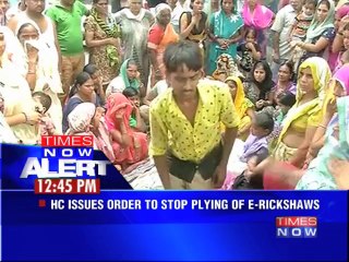 HC's order on e-rickshaws