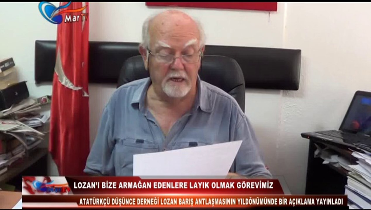 LOZAN'I BİZE ARMAĞAN EDENLERE LAYIK OLMAK GÖREVİMİZ