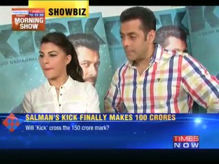 Salman's 'Kick' finally makes 100 crores