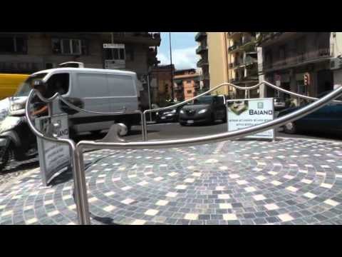 Napoli - Inaugurata la nuova rotatoria via Manzoni -2- (29.07.14)