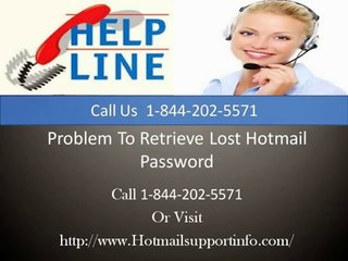 Hotmail Support USA _1-844-202-5571_Tech Support Number