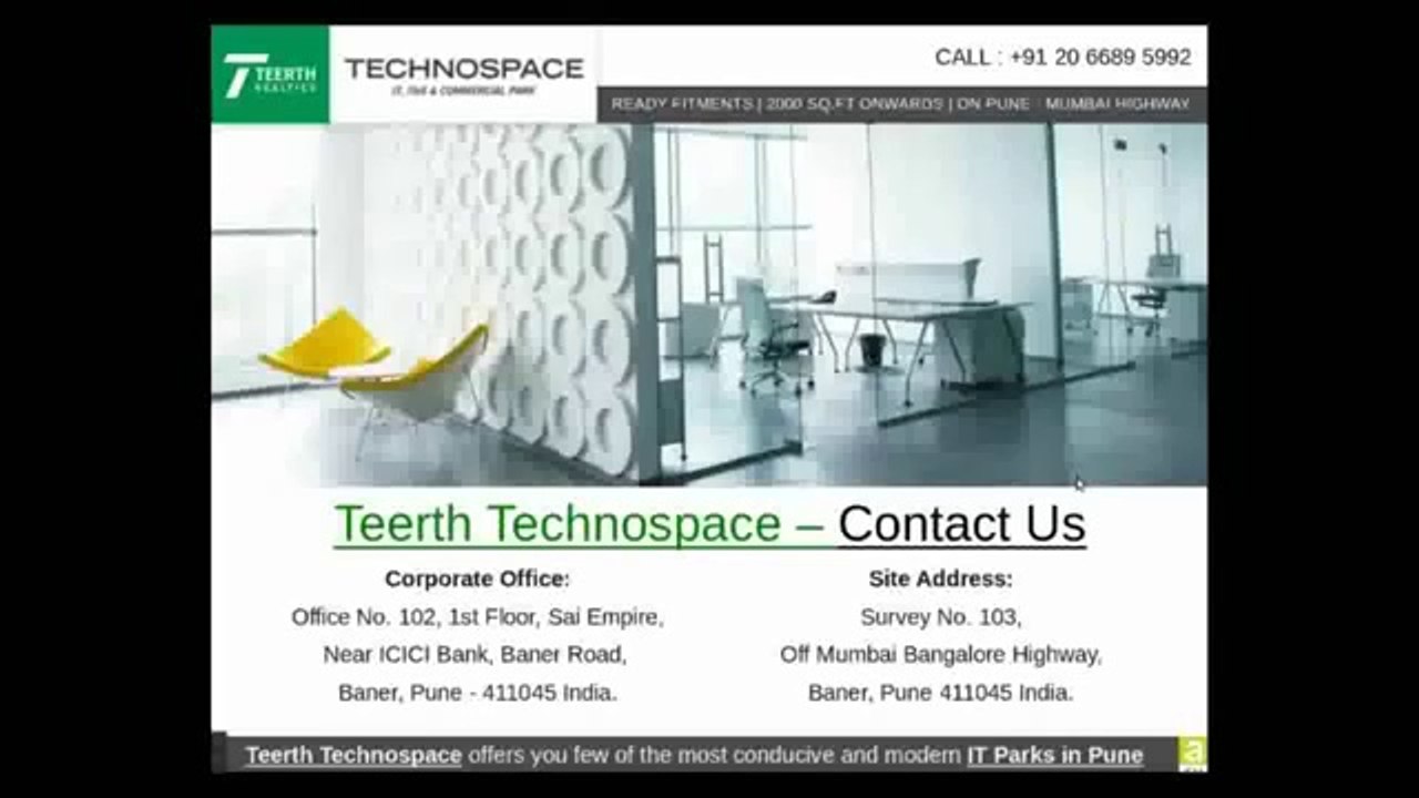 Teerth Technospace, Pune by Teerth Realties