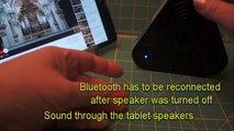 Pyle PSRB8BK Bluetooth Wireless Waterproof Shower Speaker and Hands Free Speaker-Phone