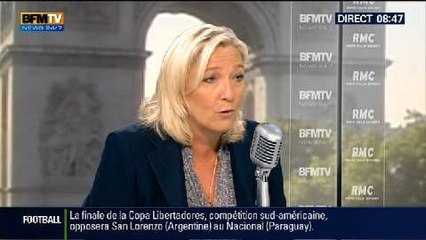 Bourdin Direct: Marine Le Pen - 31/07