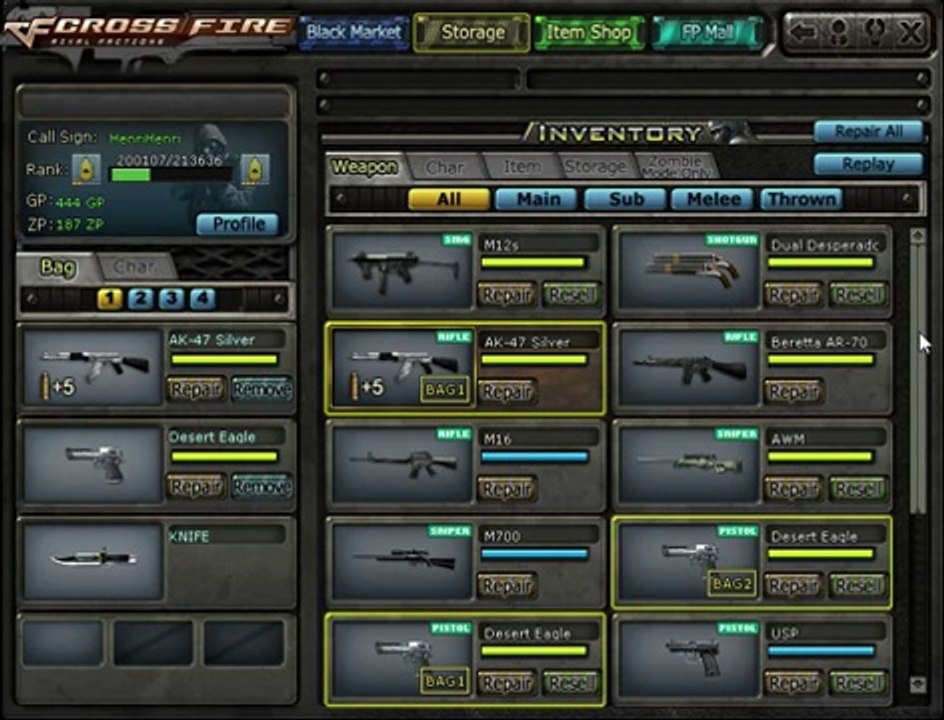 PlayerUp.com - Buy Sell Accounts - Crossfire Account Selling 14.04.2014