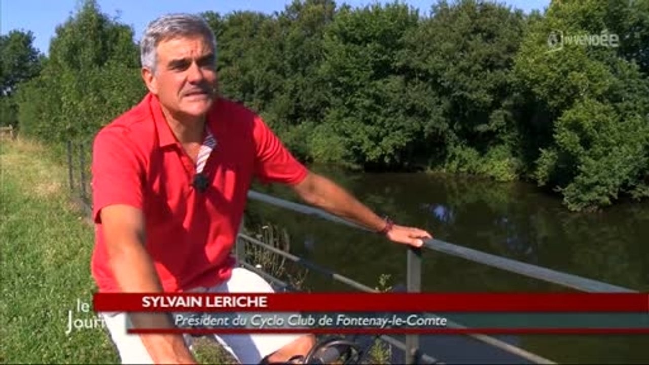 La piste cyclable Fontenay-le-Comte/Le Poiré-sur-Velluire