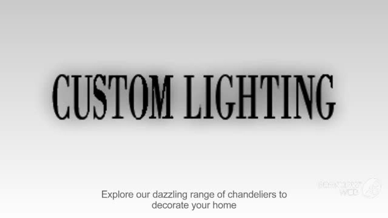 Decorative Ceiling Chandeliers By Customlighting